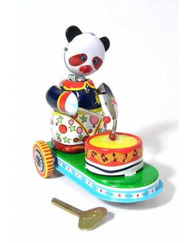 Circus Panda Drumming Cart