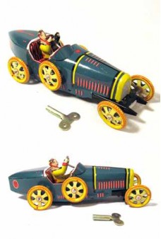 Tin Toy Bugatti T35 Racer Windup