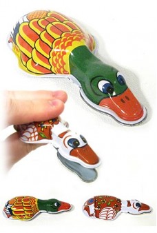 Duck Clicker Colorful Classic Tin Toy