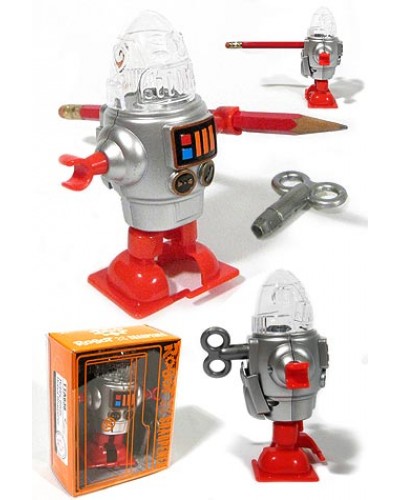 Robby Silver Robot Sharpener