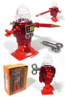 Robby Red Robot Sharpener