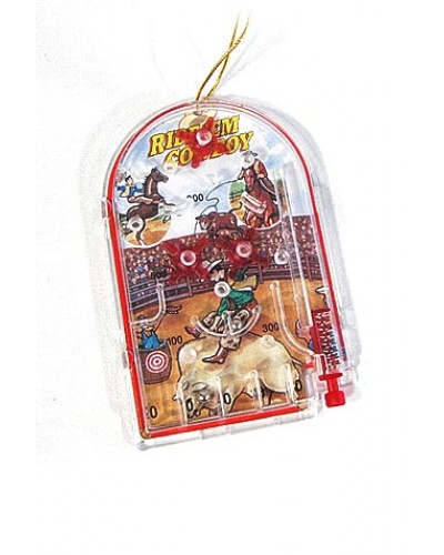 Ride Em Cowboy Pinball Ornament