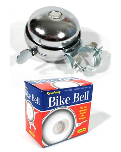 Bike Bell Chrome Ring Revolver