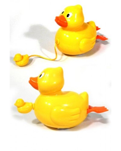 Large Duckie Water Windup Pull String 