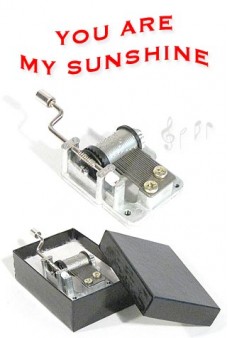 You Are My Sunshine Metal Music Box 1939
