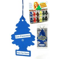 LITTLE TREES Car Air Freshener 6-Pack (New Car Scent)