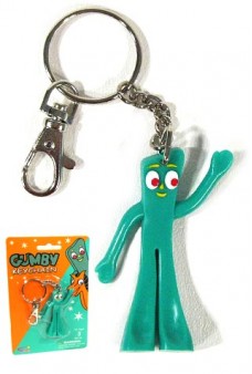 Gumby Keychain the Original Clayboy