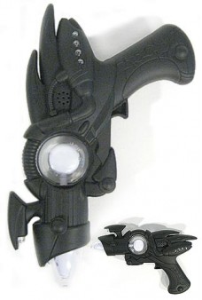 Ray Gun Toy Black Atomic Alien Space Gun