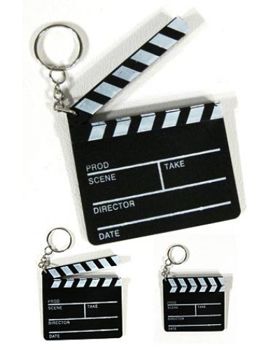 Hollywood Movie Clapboard Keychain