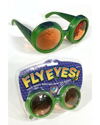 Fly Eyes Glasses Bug Specs Green