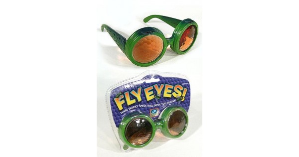 Fly Eyes Glasses : Bug Specs : Golden Prism Vision