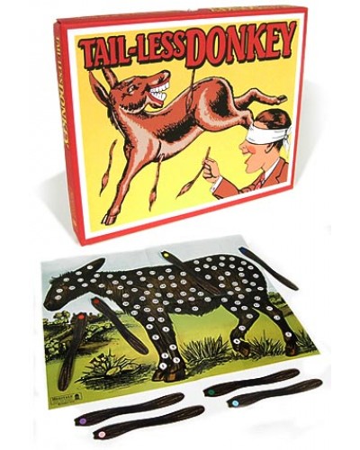 Tail Less Donkey Vintage Game UK