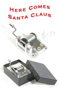 Here Comes Santa Claus Music Box