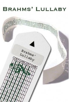 Brahms Lullaby Paper Strip for Music Box Kit