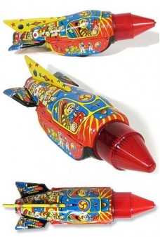 Sparking Space Fantasy Rocket 1960
