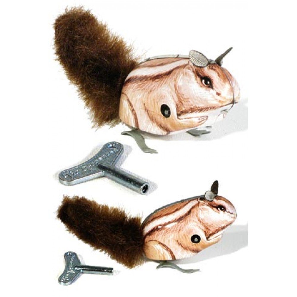1 Cent Stuff 4pcs Cartoon Animals Windup Toys Funny Wind Up Toys Foxes Squirrel Toys (Random Style), Size: 21x10x6CM