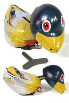 Crazy Duck the Original Tin Toy 1940