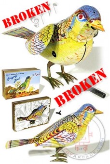Singing Bird Amazing 1950 *** Broken