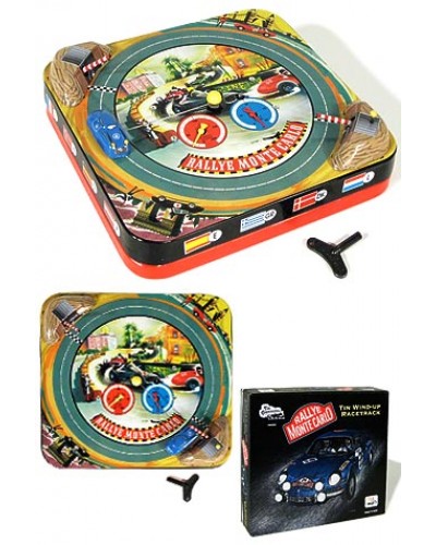 Monte Carlo Race Game Tin Wind Up
