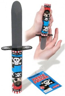 Pirate Dagger Trick Knife Tin Toy