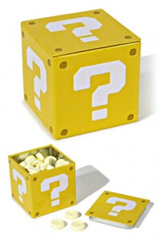 Super Mario Question Box Candy Tin