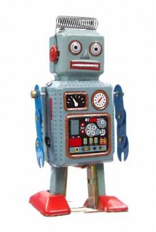 Mini Radiocon Robot Classic Tin Toy