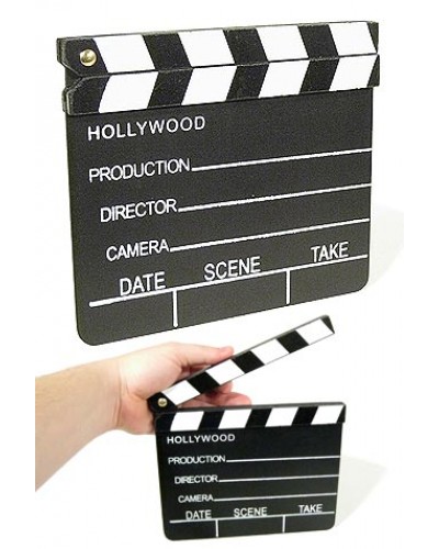Hollywood Movie Studio Clapboard 1920