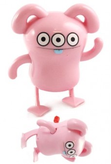 Peaco Pink Wind Up Swims UglyDoll