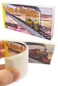 History of Trains Morphing Flip Book