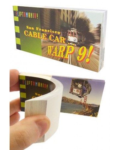 San Francisco Cable Car Warp Flip Book