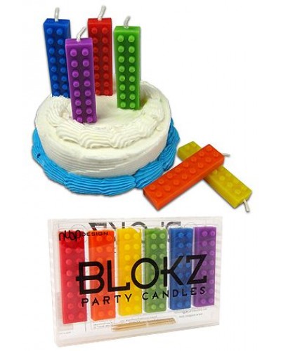 Blokz Party Candles Lego Blocks Style 