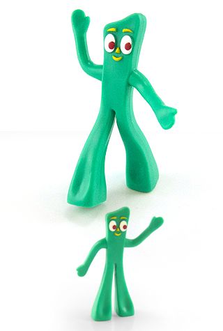 gumby chew toy