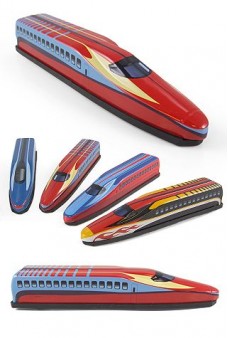 Colorful Bullet Train Friction Tin Toy (Includes One)