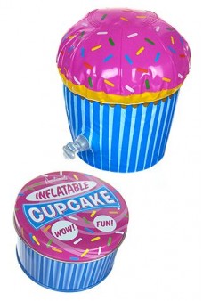 Inflatable Cup Cake Birthday in Tin