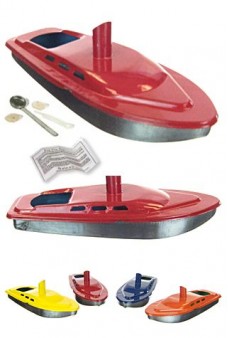 Steam Yacht POP POP Tin Boat Colors