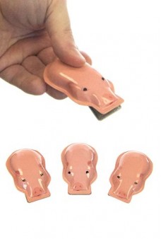 Three Little Pigs Tin Clickers Set of 3