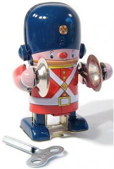 Little Soldier Cymbals Tin Toy