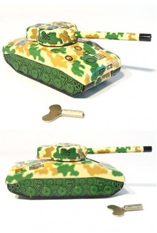 Sherman Tank Wind Up Toy