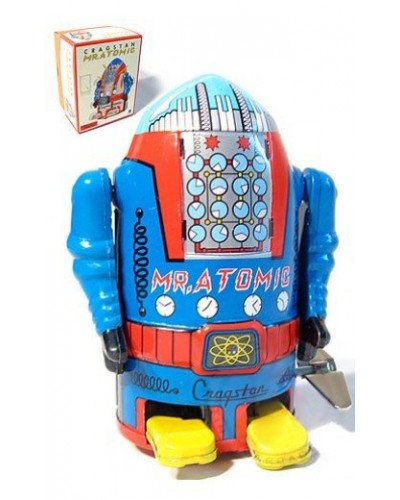 Mr Atomic Robot Blue Cragstan