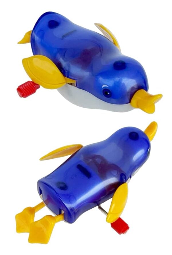 Priscilla Penguin Purple Swims Yellow Wings
