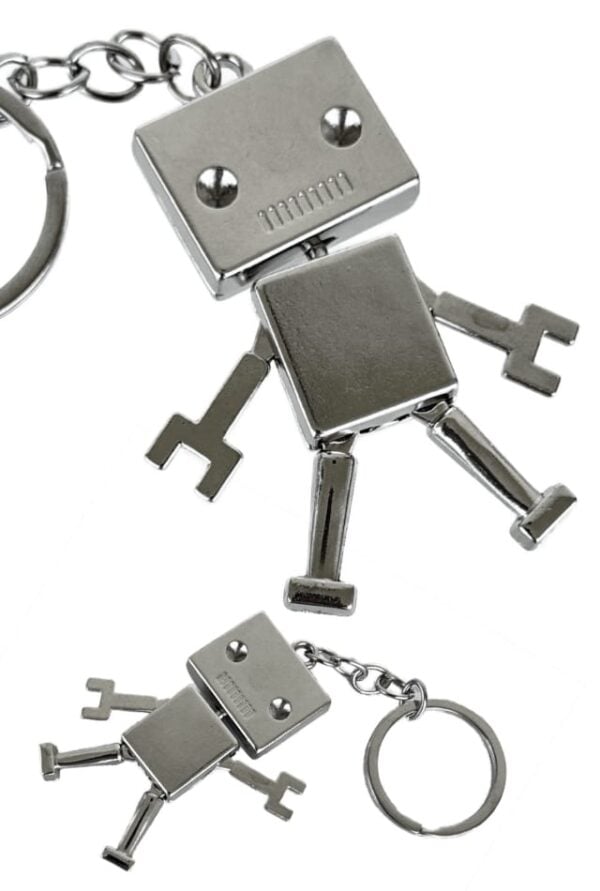 TTA5999-Silver-Robot-Keyring-01