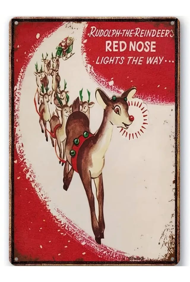 TTA6045-Rudolph-Reindeer-Sign-01