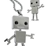 TTA6064-Silver-Robot-Necklace-01