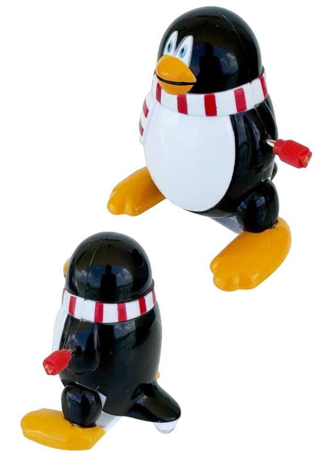 Flippin Peter Penguin Plastic Wind Up