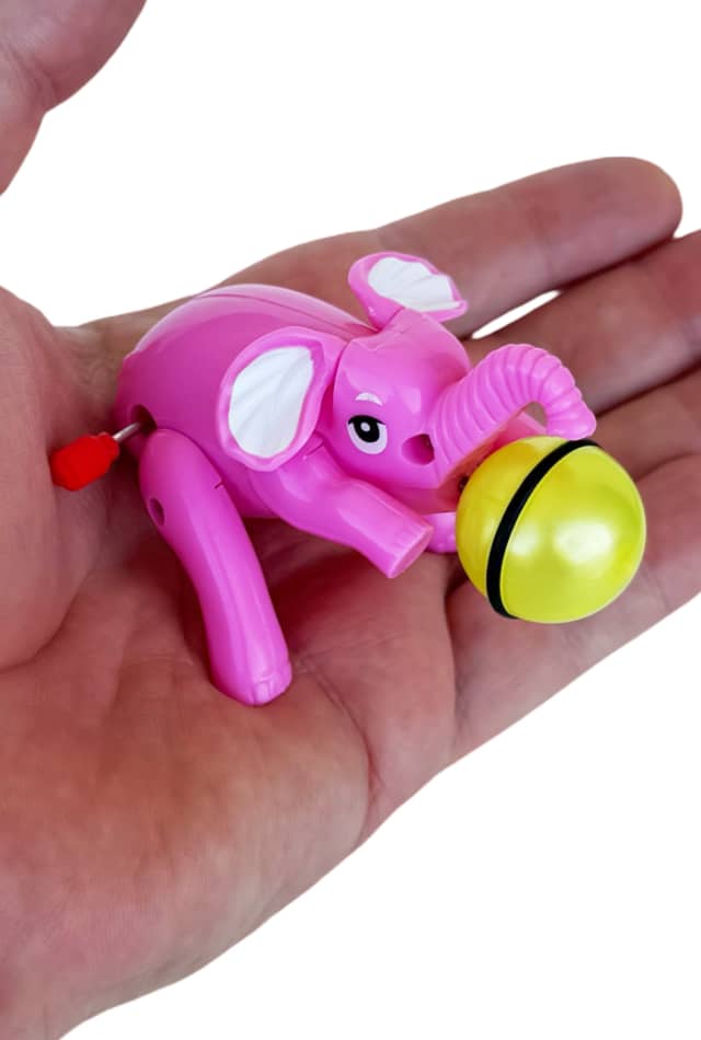 Eddie the Performing Pink Elephant Wind Up