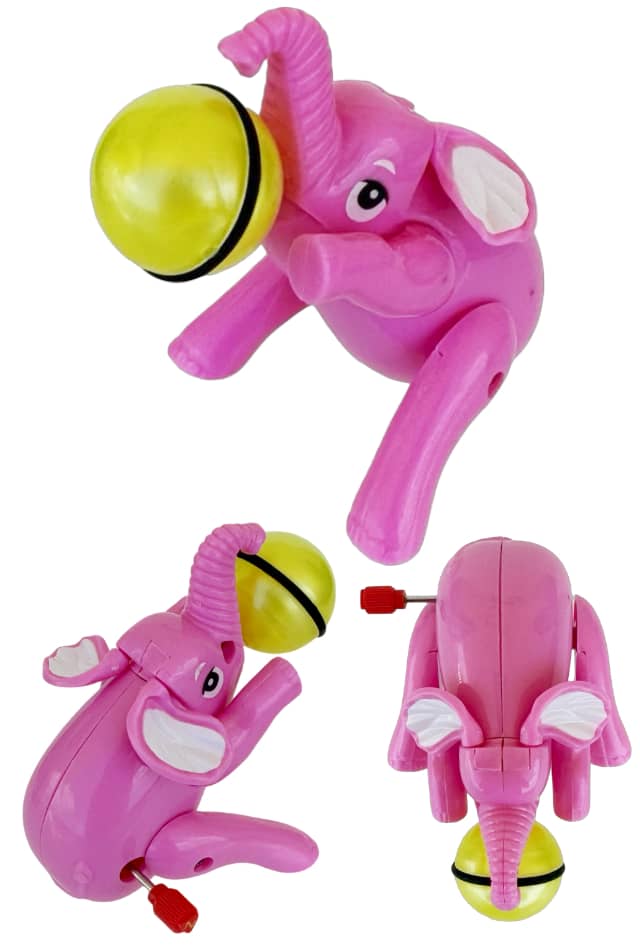 Eddie the Performing Pink Elephant Wind Up