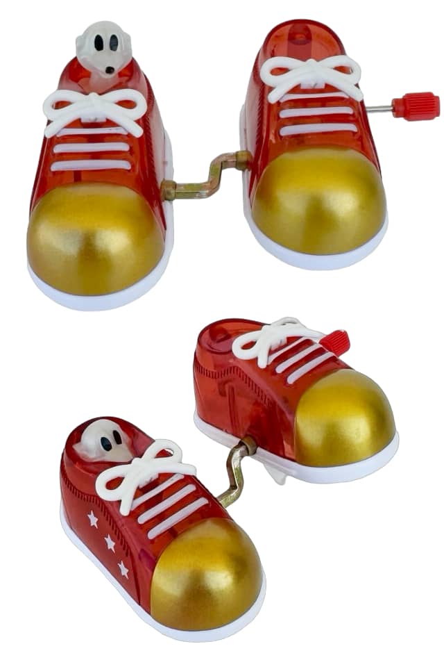 Raffi Mouse in Red Walking Shoes Windup