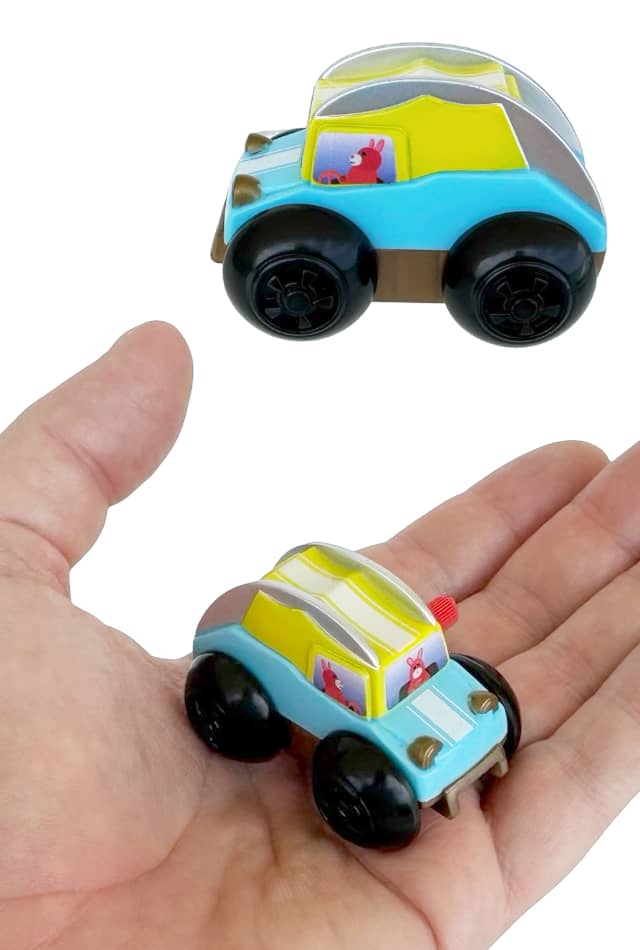 Dusty Dune Buggy Forward Roll WindUp Blue