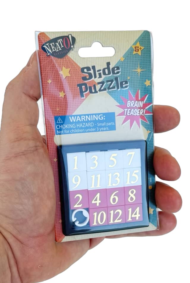 Slide Puzzle 15 Squares : Classic Retro Pocket Game