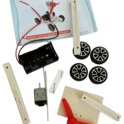 Aerodynamic Car Kit : DIY 3D Wooden : Mechanical Racer